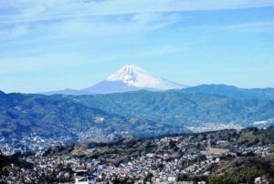 小室山から富士山