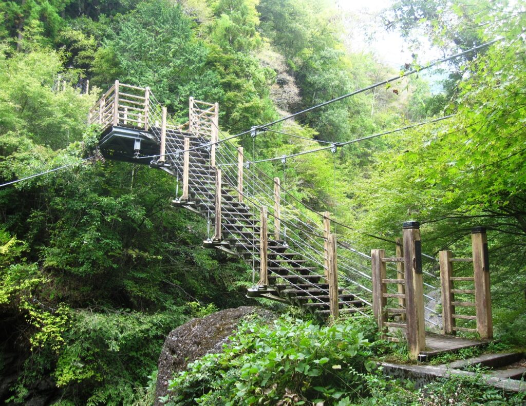 大柳川渓谷 竜神橋