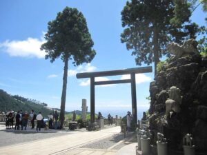 大山阿夫利神社の鳥居