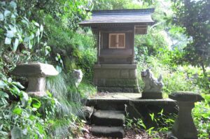 叶神社,金毘羅大権現遥拝所