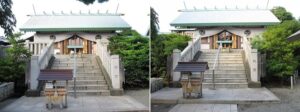 伊勢原大神宮の内宮と外宮