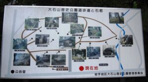 大石神社案内図