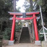 五霊神社の鳥居